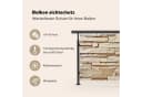 MuchoWow Balkonsichtschutz PVC Steine Beige Braun Bild 3