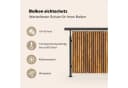 MuchoWow Balkonsichtschutz Latte PVC Bohlen-Look Bild 3