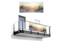 MuchoWow Balkonsichtschutz Strand Design PVC Windschutz Bild 2