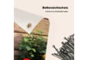 MuchoWow Balkonsichtschutz Blumen Ziegelsteine Bunt PVC 90x200 cm Bild 5