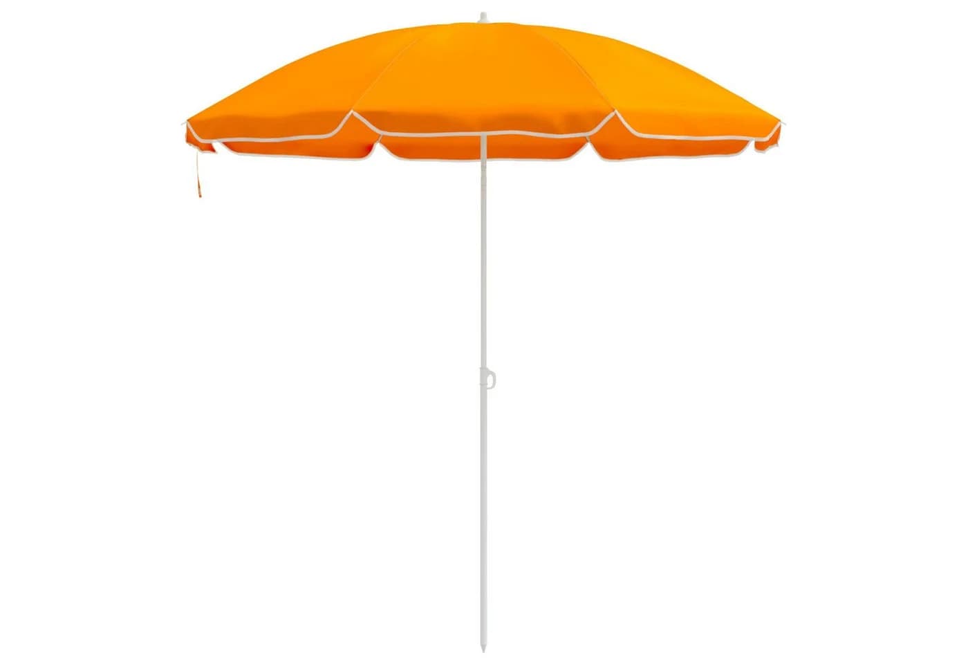 vidaXL Garten-Sonnenschirm 160 cm Orange Polyester - Bild 2