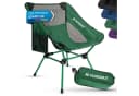 Nordmut Campingstuhl Allakas Faltbar Ultraleicht 1,1 kg Aluminium Grün Bild 2
