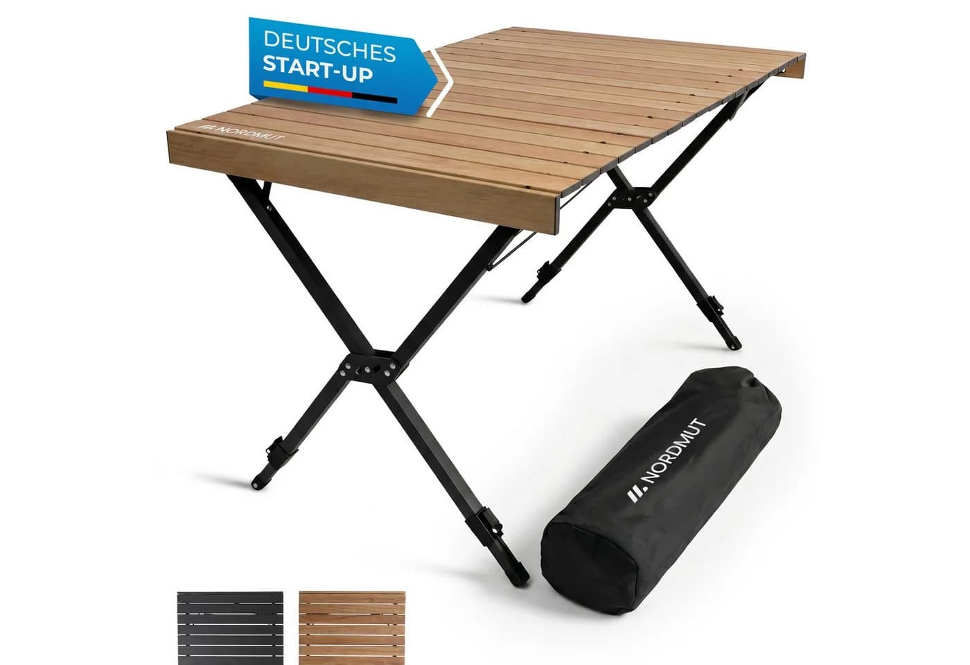 Nordmut Campingtisch Talkku Klappbar Anthrazit Aluminium - Bild 2