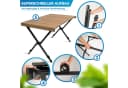 Nordmut Campingtisch Talkku Klappbar Anthrazit Aluminium Bild 5