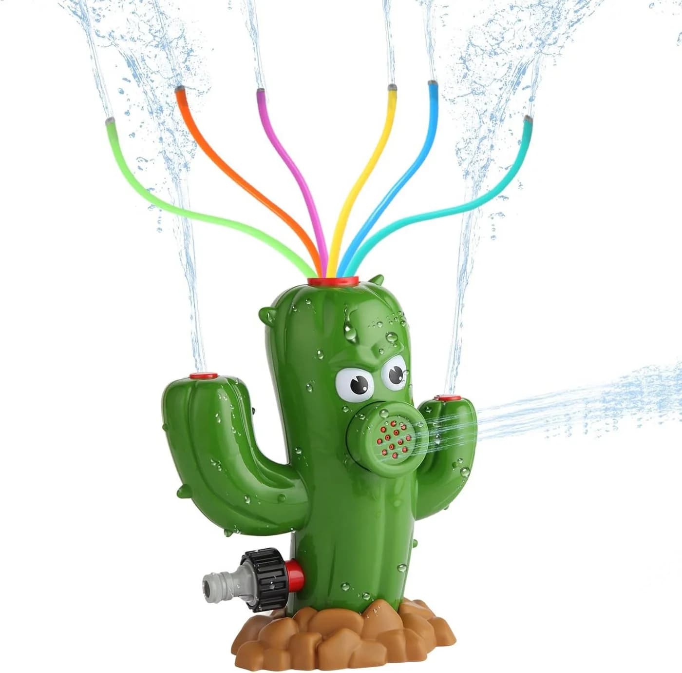 FOUORTUNATE-BEE Kaktus-Wassersprinkler Grün für Kinder - Bild 2