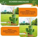 FOUORTUNATE-BEE Kaktus-Wassersprinkler Grün für Kinder Bild 4