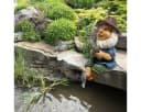 FOUORTUNATE-BEE Gartenzwerg Angler Figur Deko Harz Gartenfigur Bild 4