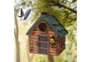 FOUORTUNATE-BEE Hängendes Vogelhaus Nistkasten mit Belüftung Bild 2