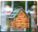 FOUORTUNATE-BEE Hängendes Vogelhaus Nistkasten mit Belüftung Bild 4