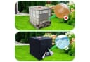 FOUORTUNATE-BEE Solarabdeckplane 1000L Wassertank UV-Schutz wasserdicht Bild 5