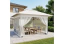Huracan Faltpavillon 3,6x3,6m Weiß mit One-Touch-Hebesystem Bild 2