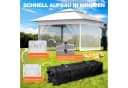 Huracan Faltpavillon 3,6x3,6m Weiß mit One-Touch-Hebesystem Bild 4