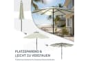 Huracan Sonnenschirm neigbar mit LED Beige 300/350 cm Bild 1