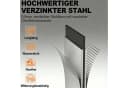 Ferghana Hochbeet Metall Rechteckig Verzinkt Schwarz/Grün/Silber Bild 4