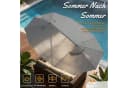 Huracan Sonnenschirm Doppelschirm Dunkelgrau UPF 50+ LED Optional Bild 5