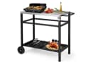 LALAHO Grillwagen Edelstahl mit Stauraum und Rollen Bild 2