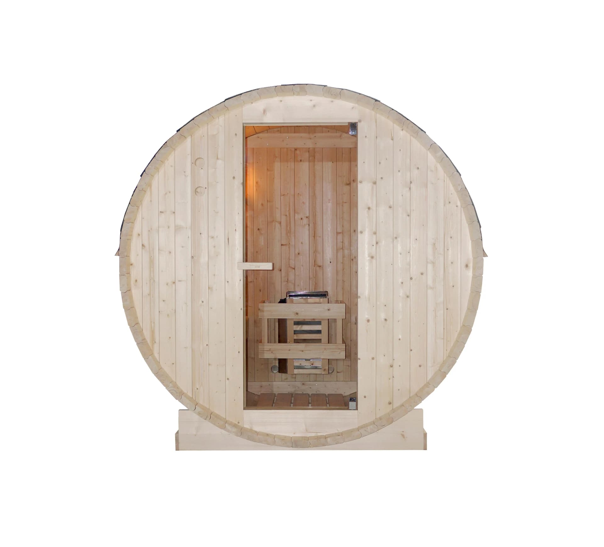 Sanotechnik Fasssauna TROMSÖ M Outdoor-Sauna - Bild 2