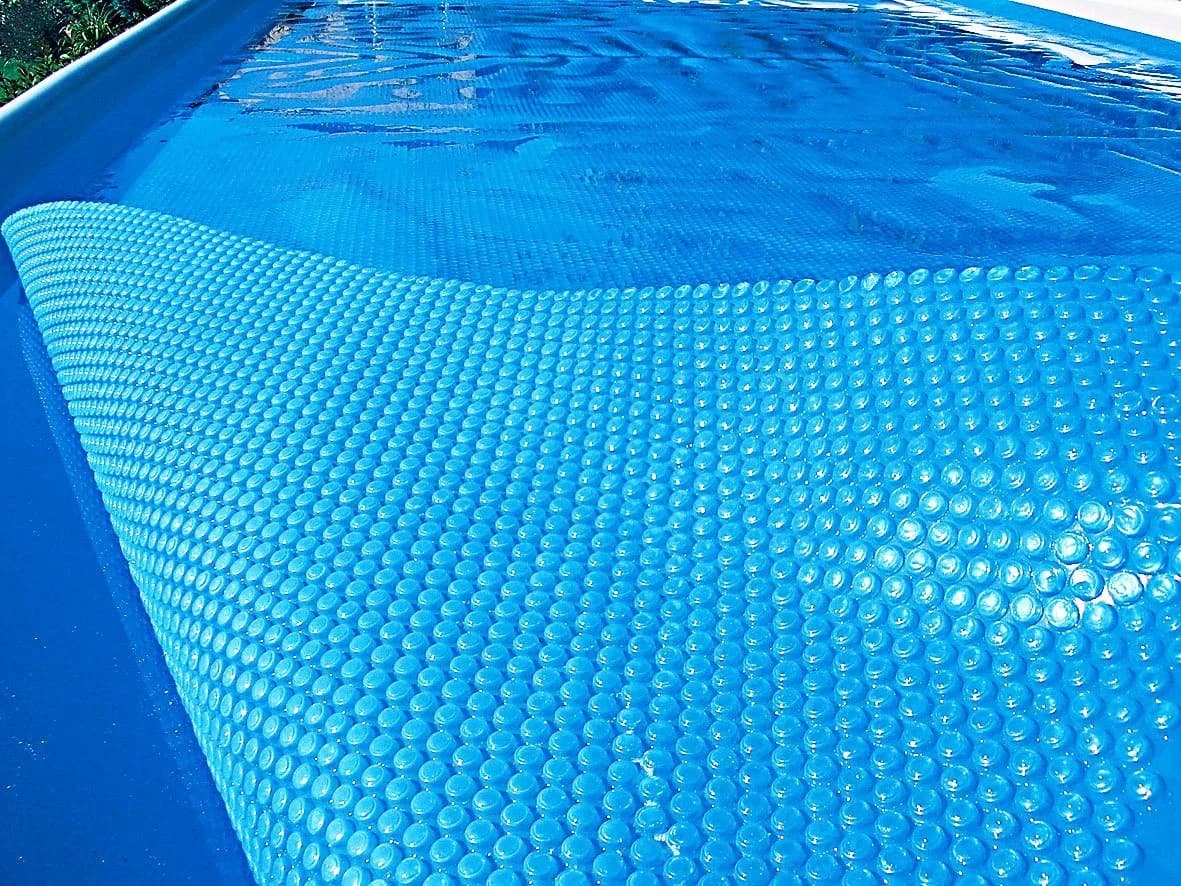 Solarabdeckplane MY POOL BWT "AFB 525/320" Blau Polyethylen