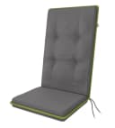 doppler® Hochlehnerauflage Grau UV-beständig mit Halteband Bild 2