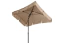 doppler® Sonnenschirm Waterproof Rechteckig Greige Bild 2