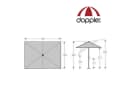doppler® Sonnenschirm ACTIVE Auto Tilt Kurbelschirm 300x200 cm Grün Bild 3