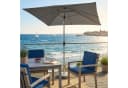 doppler ACTIVE Sonnenschirm Anthrazit Auto Tilt Kurbel Bild 1