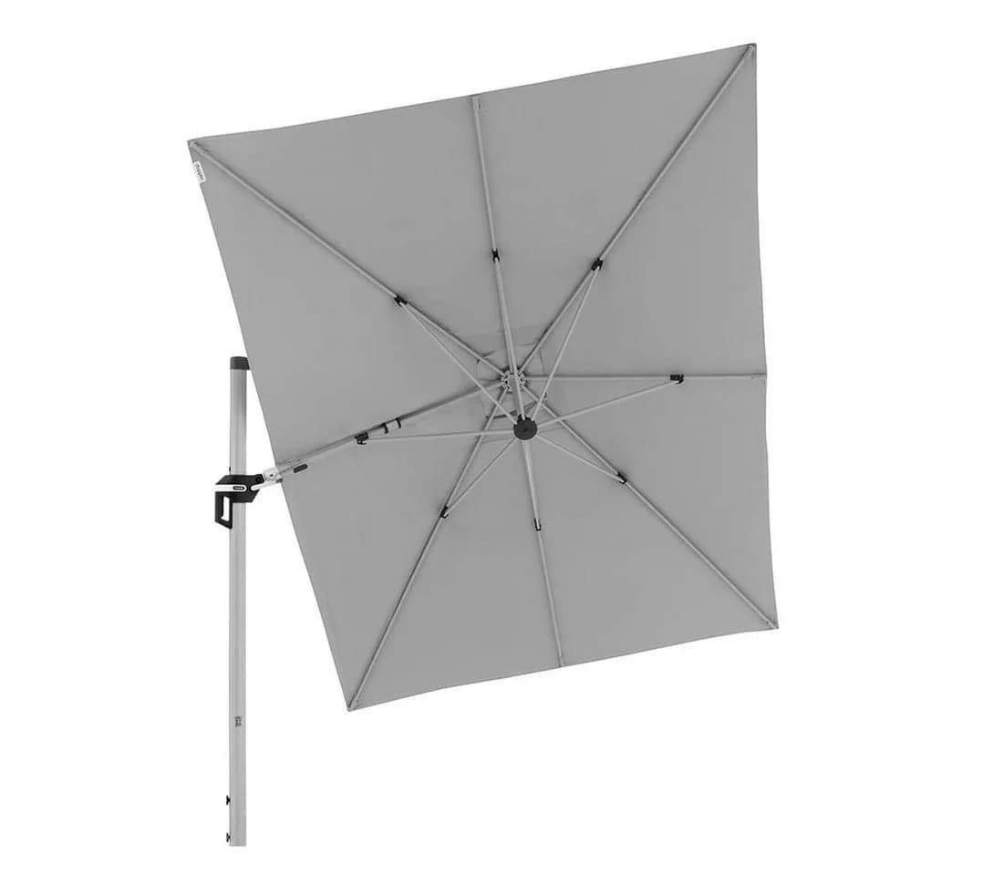 doppler® Ampelschirm Active II 350x260cm Grau Aluminium