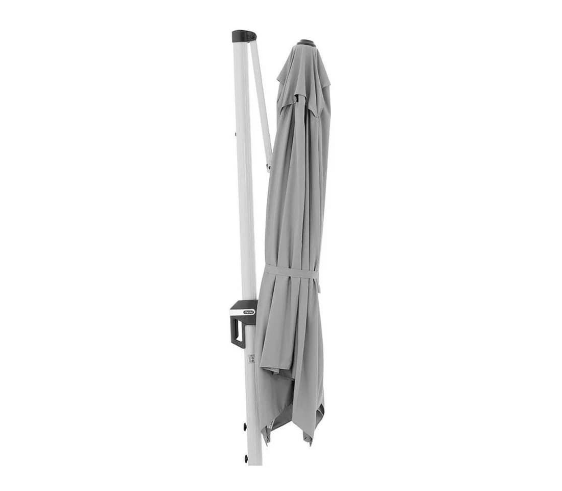doppler® Ampelschirm Active II 350x260cm Grau Aluminium - Bild 5