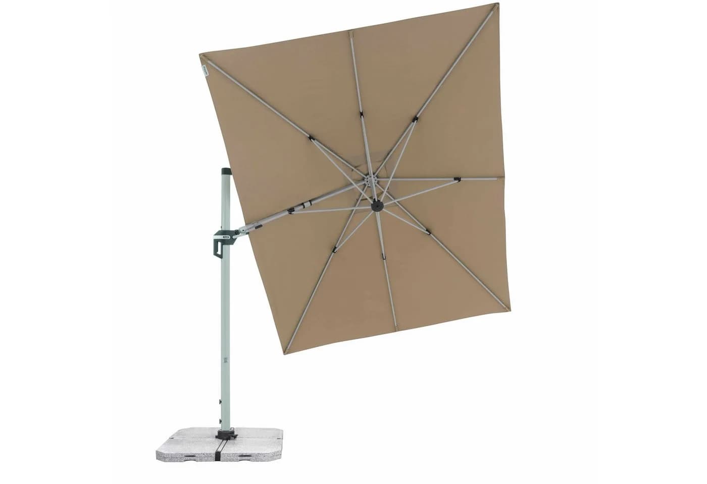 doppler® Ampelschirm Active II 350x260cm Beige - Bild 3