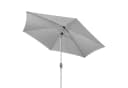 doppler ACTIVE Sonnenschirm 320 cm Hellgrau Auto Tilt Kurbelschirm Bild 2