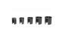 doppler® Reduzierringe Set 5-tlg. für Schirmstock Adapter Schwarz Bild 1
