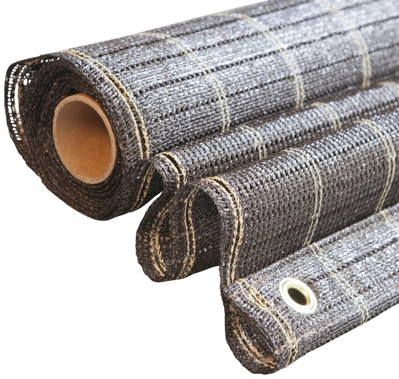 Sichtschutzzaunmatten WINDHAGER Braun Polyethylen Zaunelemente - Bild 2