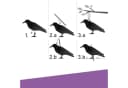Windhager Vogelattrappe Crow Schwarz Bild 5