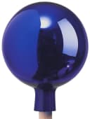 Windhager Rosenkugel aus Glas Ø 16cm Blau Bild 2