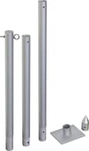 Sonnensegelmast WINDHAGER Basic Silber Aluminium Bild 1