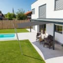 Sonnensegel WINDHAGER Cannes Quadrat Anthrazit 5x5m Bild 1