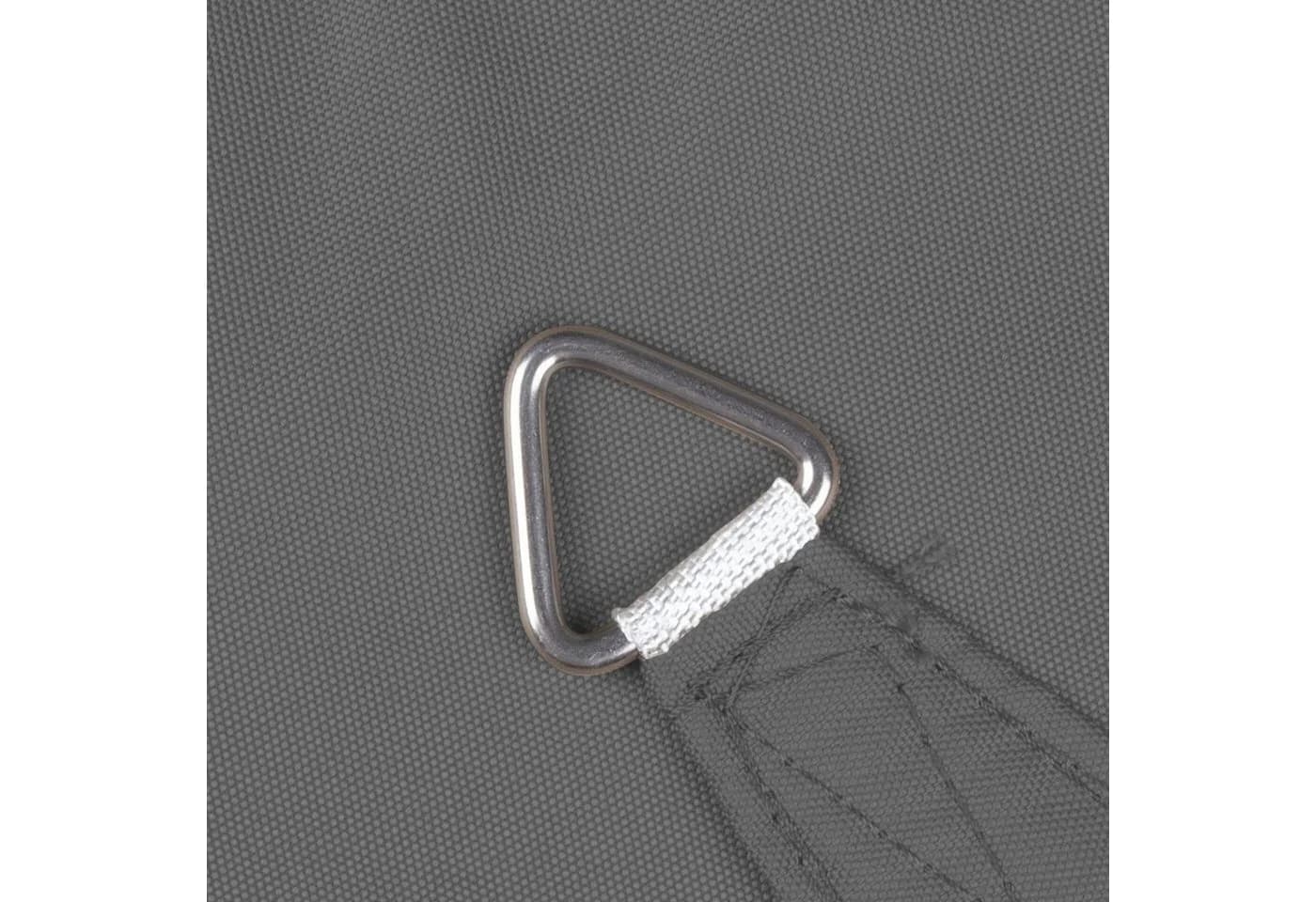 Sonnensegel WINDHAGER Cannes Quadrat Anthrazit 5x5m - Bild 4