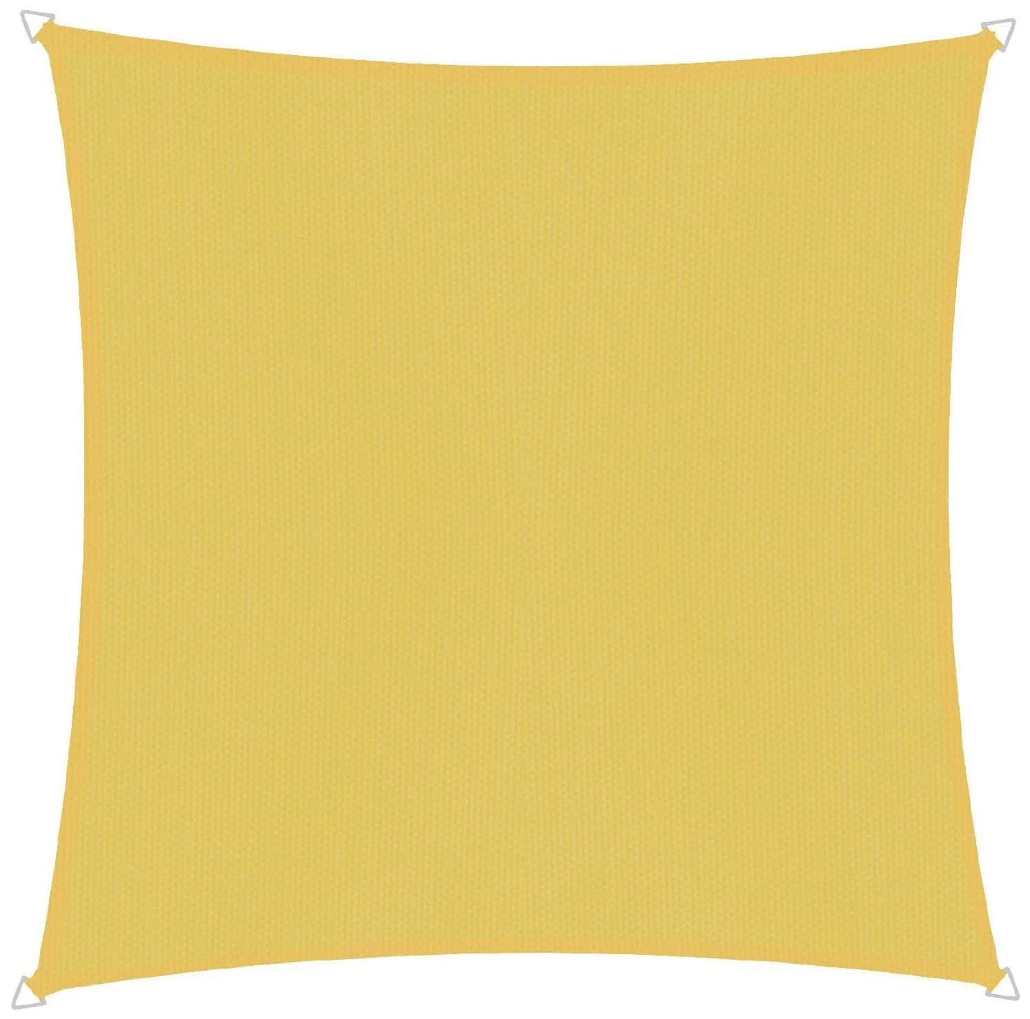 Sonnensegel WINDHAGER Cannes Quadrat Gelb 3x3m Polyester