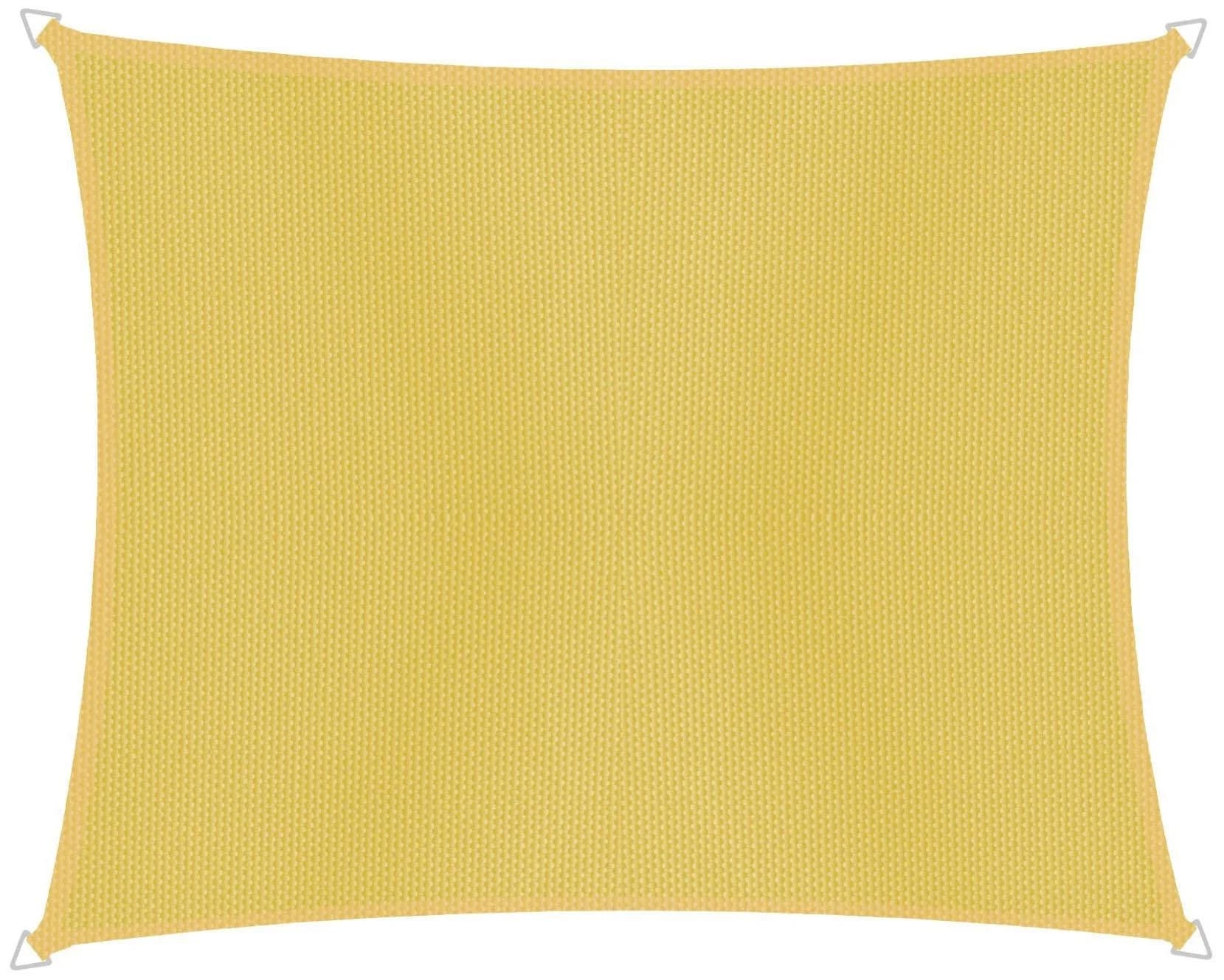 Windhager Sonnensegel Cannes Rechteck Gelb UV-Schutz 50+