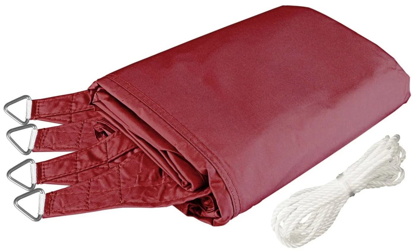Sonnensegel WINDHAGER Capri Quadrat Rot Polyester - Bild 3