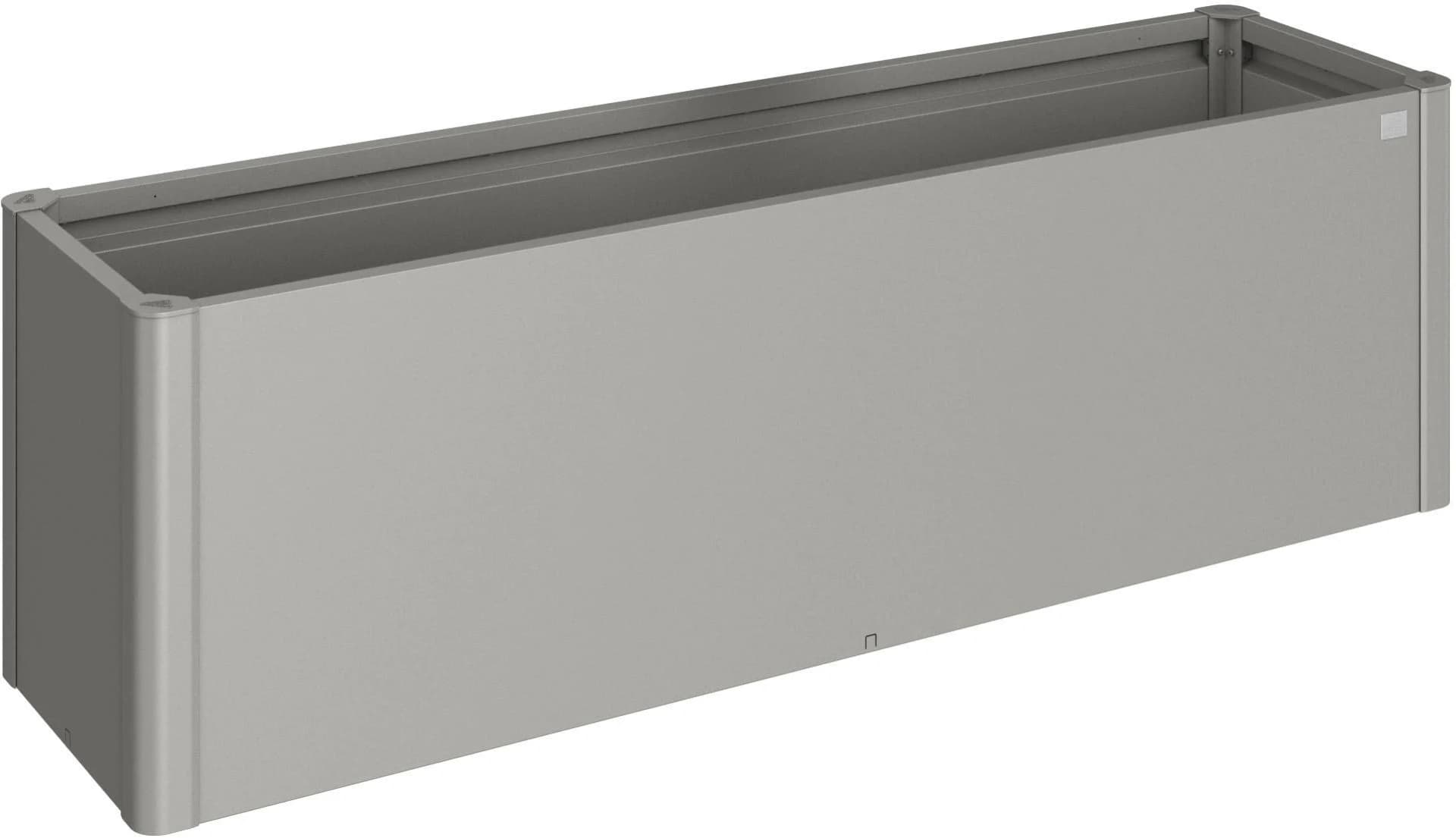 BioHort Hochbeet Belvedere Midi 2x0,5 Grau Metall