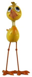 GerrysGardenAustria Dekofigur Vogel Fridolin Gelb Metall Bild 2