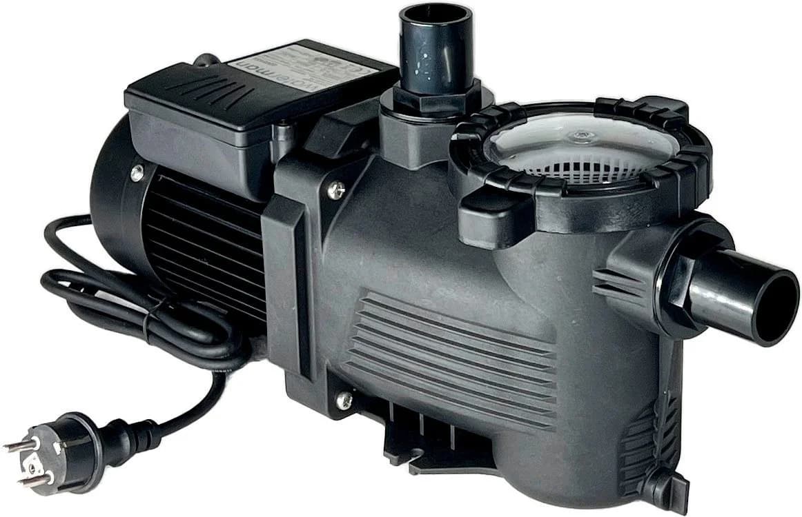 KWAD Sandfilteranlage SH 6 Grau Schwarz 10 m³/h Pumpenleistung