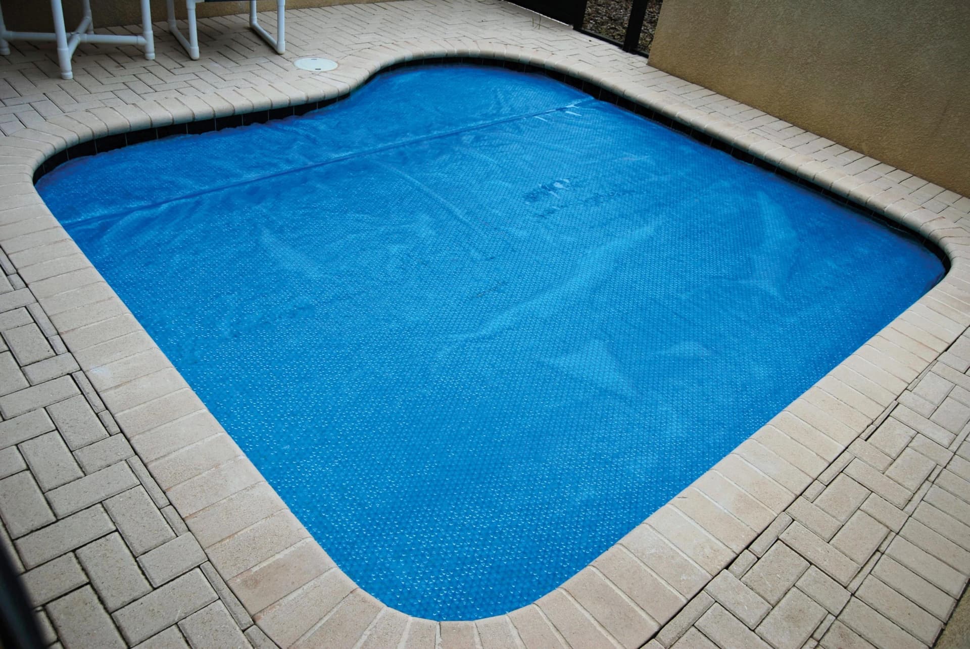 KWAD Solarabdeckplane Blau PVC Pool-Schutz