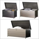 GFP Primeyard Gartenbox DAVID Metall Anthrazit Wetterfest Bild 1