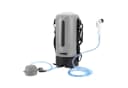 Clanmacy Gartendusche 12L mit Pumpe Grau Bild 2