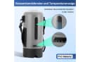 Clanmacy Gartendusche 12L mit Pumpe Grau Bild 4