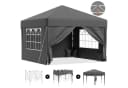 HOMALL Pavillon 3x3/3x6 m Faltpavillon Gartenpavillon Winterfest Bild 2