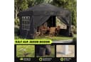 HOMALL Pavillon 3x3/3x6 m Faltpavillon Gartenpavillon Winterfest Bild 5