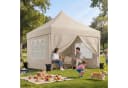 GUNJI Faltpavillon 3x3m Beige UV50+ höhenverstellbar Bild 2